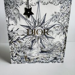 Christian Dior Shopping Bag Lucky Charm Gift Bag Luxury Packaging Brand New