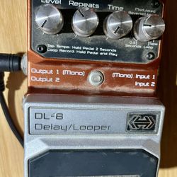 Digitech HardWire Stereo DL-8 Delay / Looper Used Delay