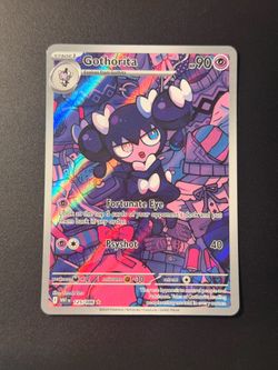 Gothorita #125 Pokemon White Flare