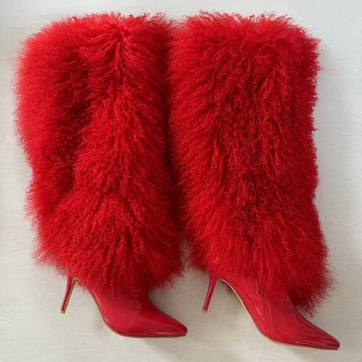 Mongolian Fur BOOTS