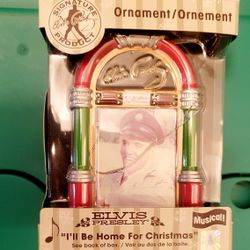 Elvis juke Box Ornament 