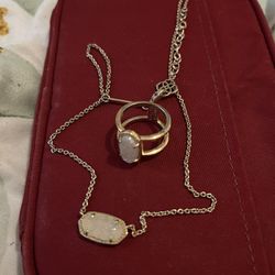 Kendra Scott Size 6 Ring ONLY/necklace Sold