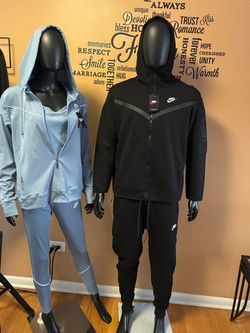 Nike Tech Fleece Tracksuit Black