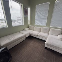 U Shaped Couch With Ottoman 