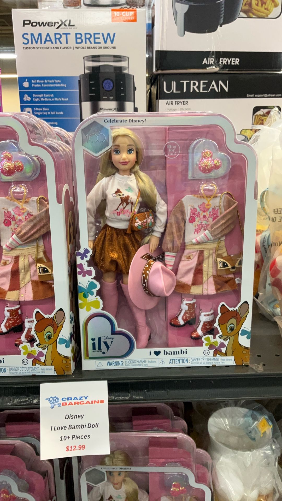 Disney I Love Bambi Doll Set