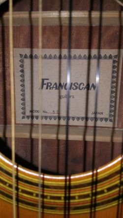 Franciscan classical guitar outlet