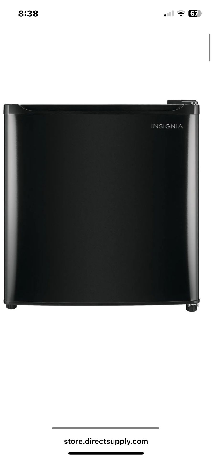 Insignia Compact Mini Fridge