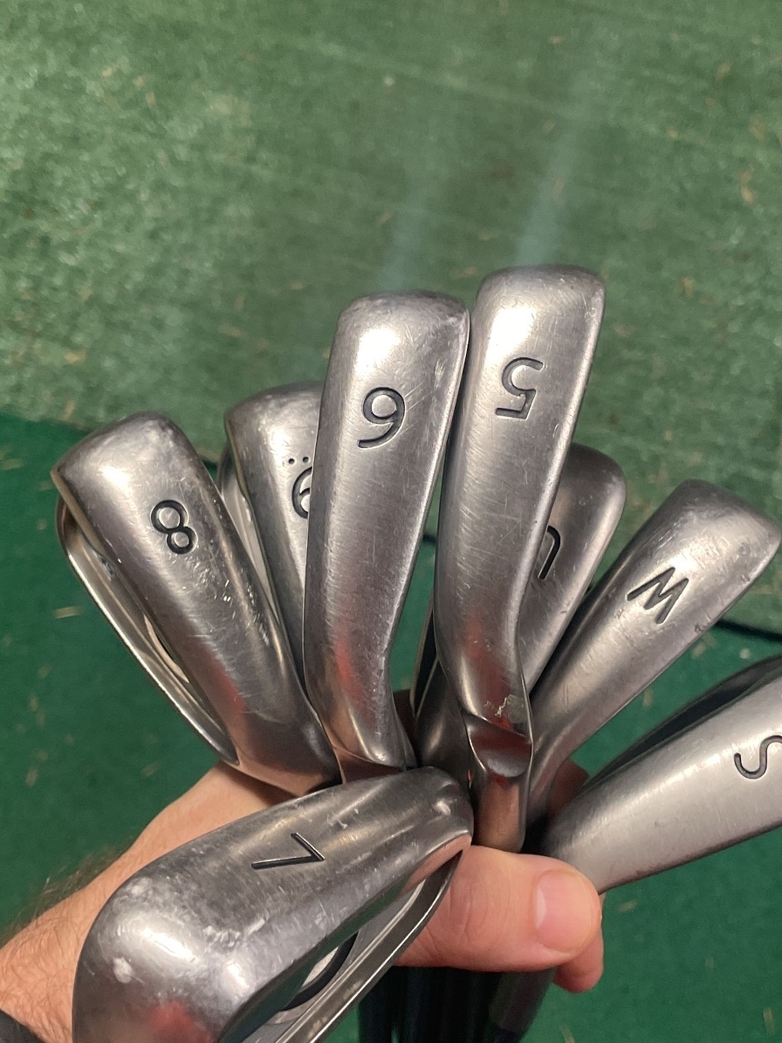 Ping G Irons Refurbished By Ping New Grips 5-P Gap And Sand 