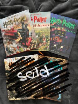 Harry Potter Books 1-3 Illustrated Editions