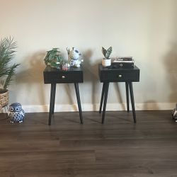 Black Side Tables $5 Each