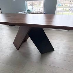 Solid Walnut dining table