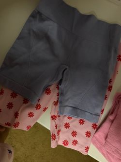 Little girl workout shorts & sweats