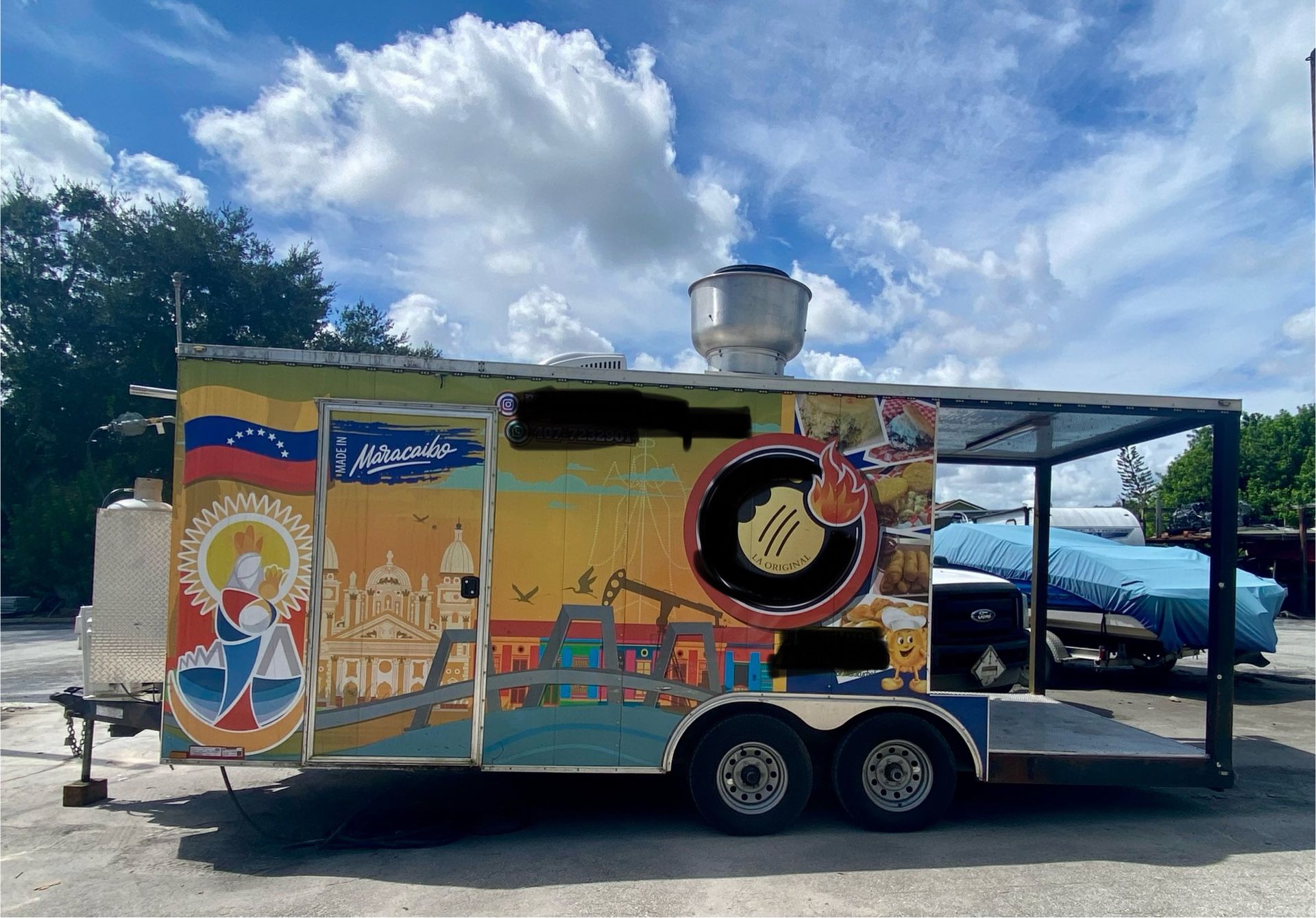 REDUCED Food Trailer With Porch 