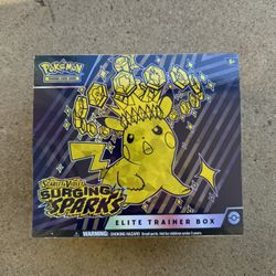 Pokémon Cards Surging Sparks ETB