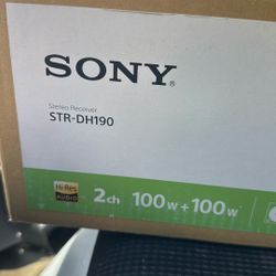 SONY Stereo Receiver STR-DH190