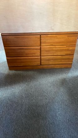 Real wood dresser