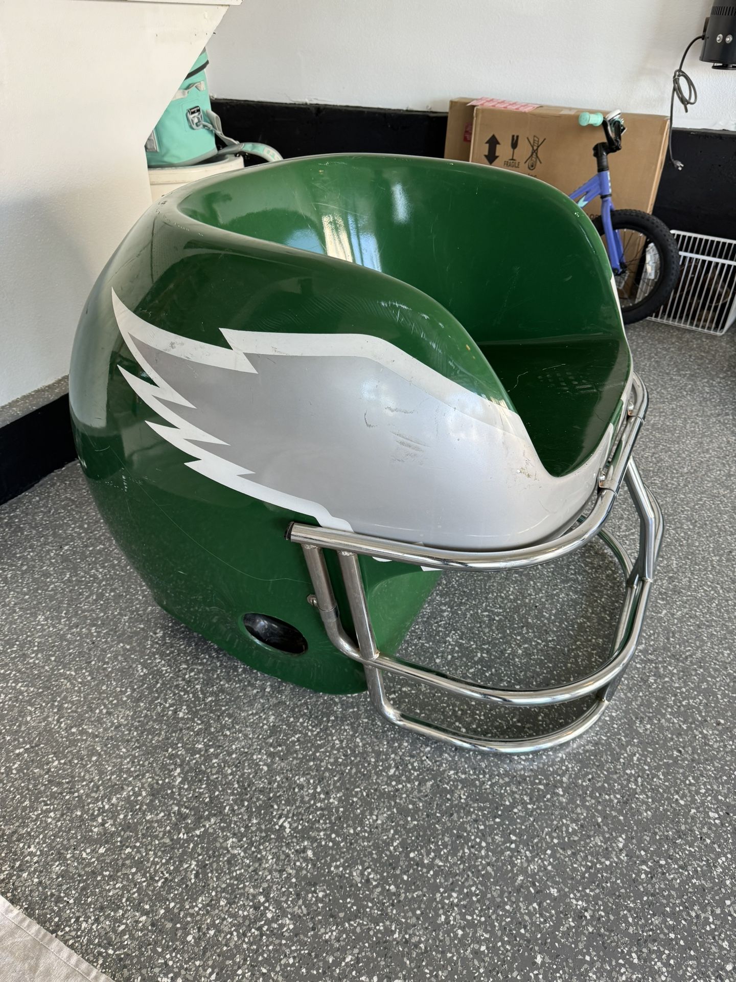 Philadelphia Eagles Helmet Chair