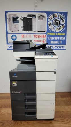 KONICA MINOLTA BIZHUB C458 LASER COLOR MULTIFUNCTIONAL PRINTE