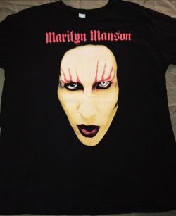 Marilyn Manson Graphic T-shirt Men's XL