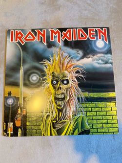 IRON MAIDEN - Iron Maiden 1980 LP Vinyl Record Original Press ST-12094