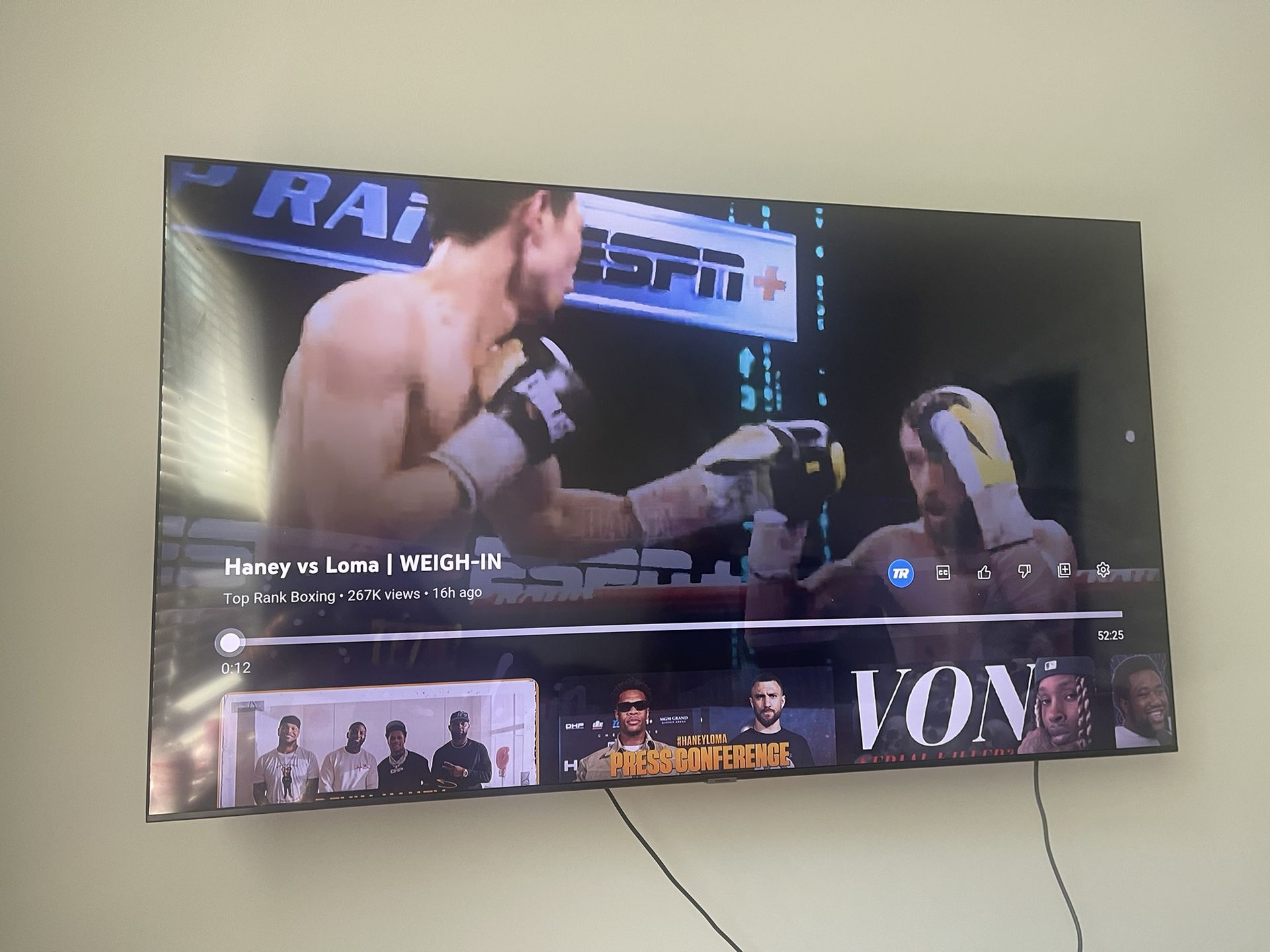 Samsung pro Tv 70 inch