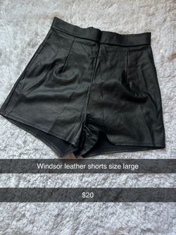 Windsor Leather Shorts 
