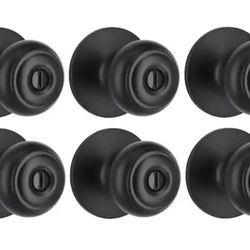 DEFIANT 6 Pack Bed Bath Door Knobs $50