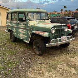 1960 Willy’s Wagon 2wd