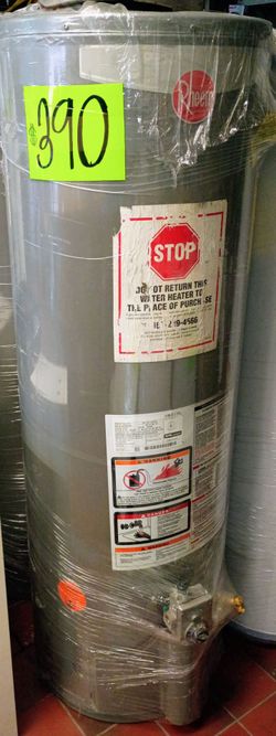 Rheem water heater 40gallons