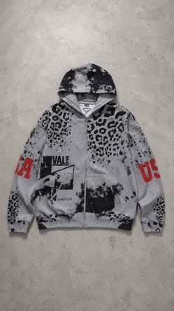 Valley Dreams Leopard Hoodie
