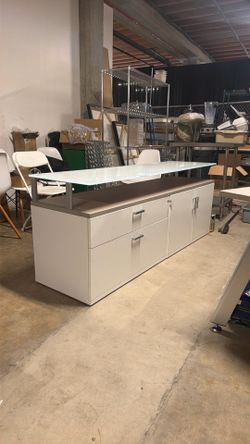 Modern Office Desk + Table
