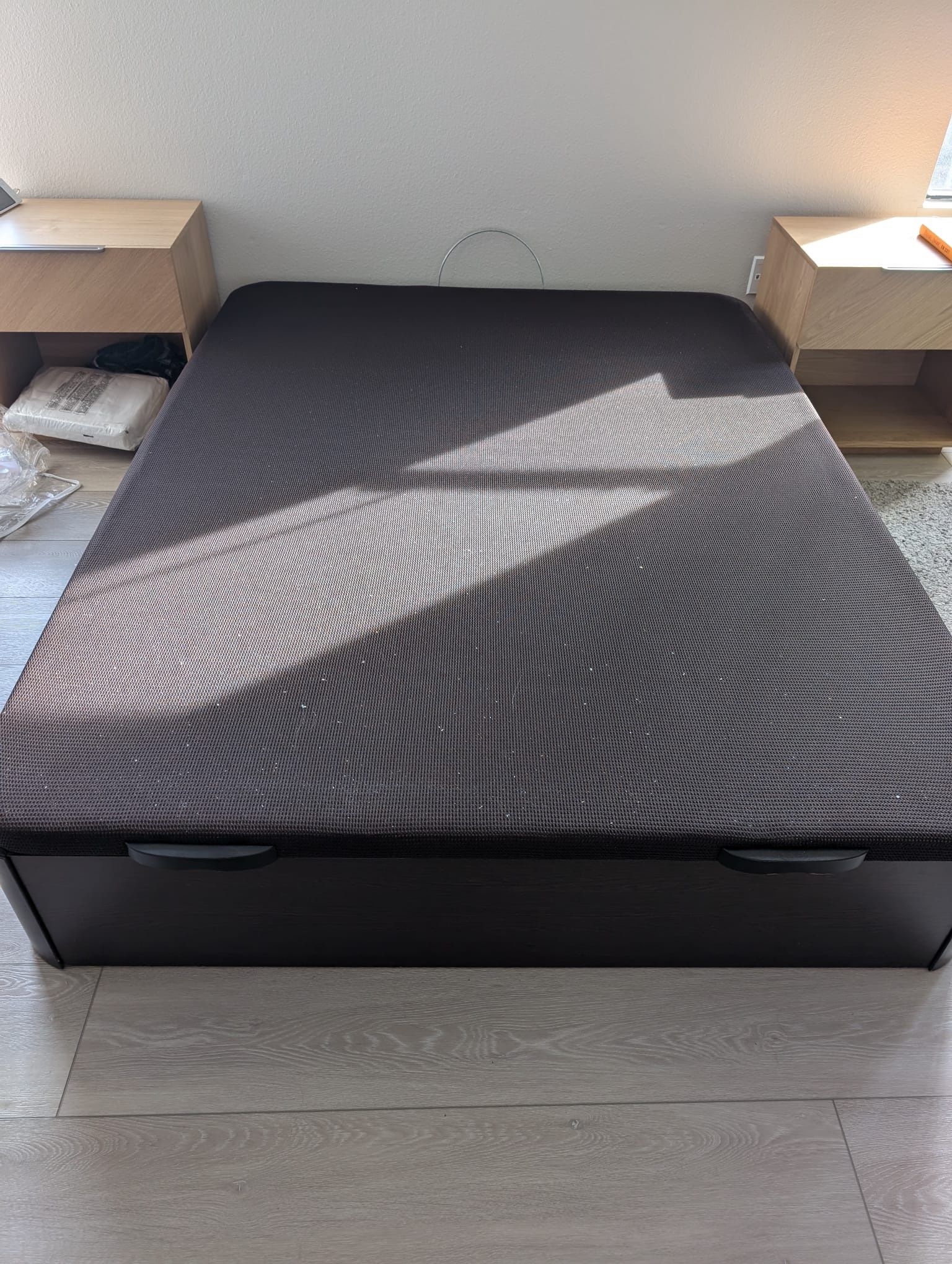 Queen Storage Bed Lift Up And Mattress