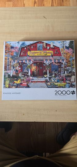 Buffalo Games Roadside Antiques 2000 Piece Puzzle