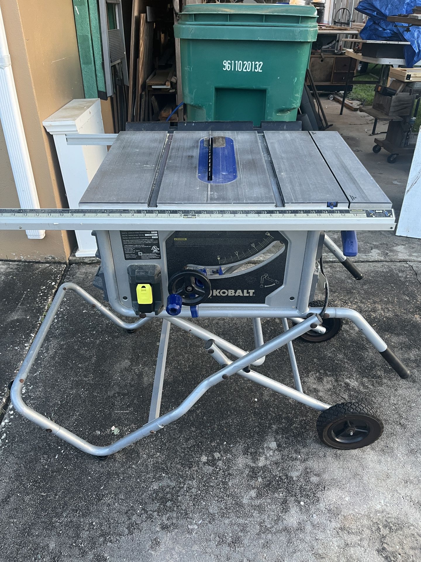 Kobalt 10” Portable Table Saw 