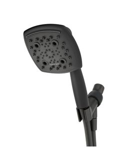Oxygenics pure showe Genius Matte Black Handheld Showerhead with Hose