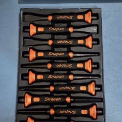 Snap-on Tools 10 pc Soft Grip Punch and Chisel Set