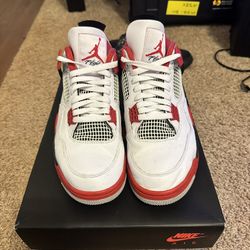 2021 Fire Red Jordan 4s Sz11