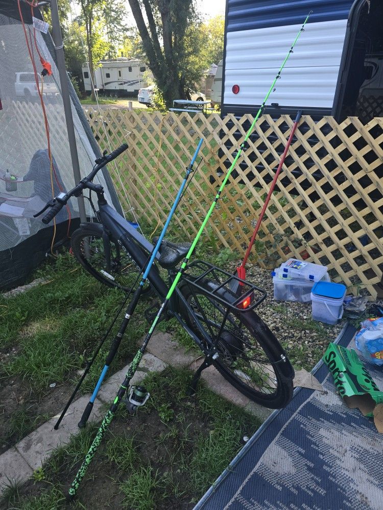 Two Catfish Rods
