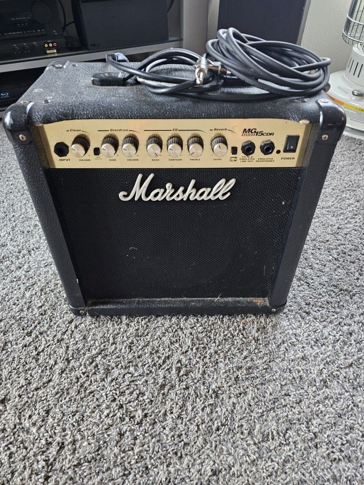 Marshall MG15CDR Amp for Sale in Orting, WA - OfferUp