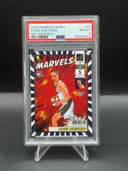 2025 Donnie’s WNBA Net Marvels #23 Paige Bueckers RC PSA NM-MT 8