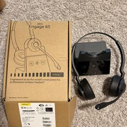New Jabra Engage 65 Wireless Headset