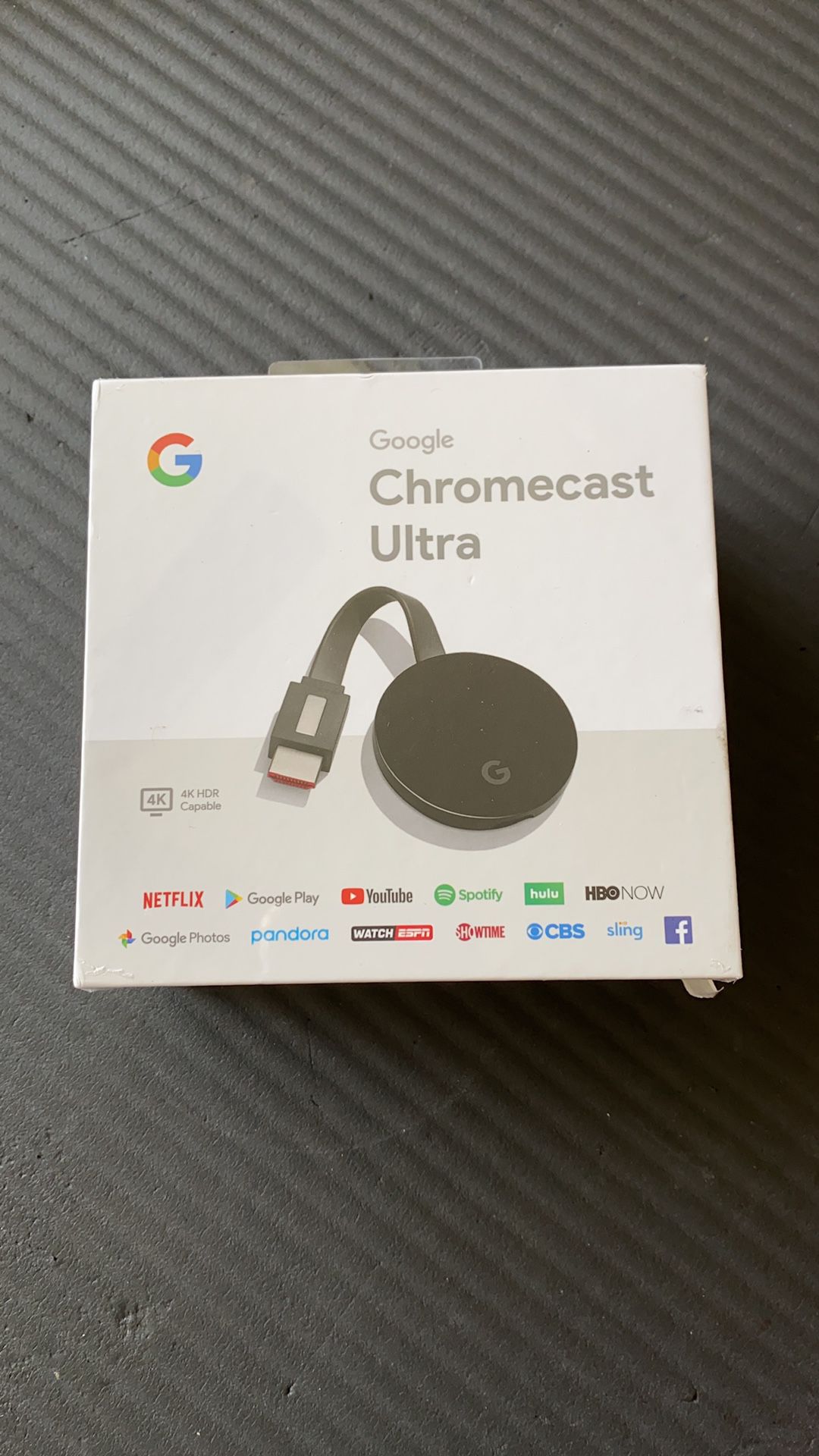 Chromecast Ultra New