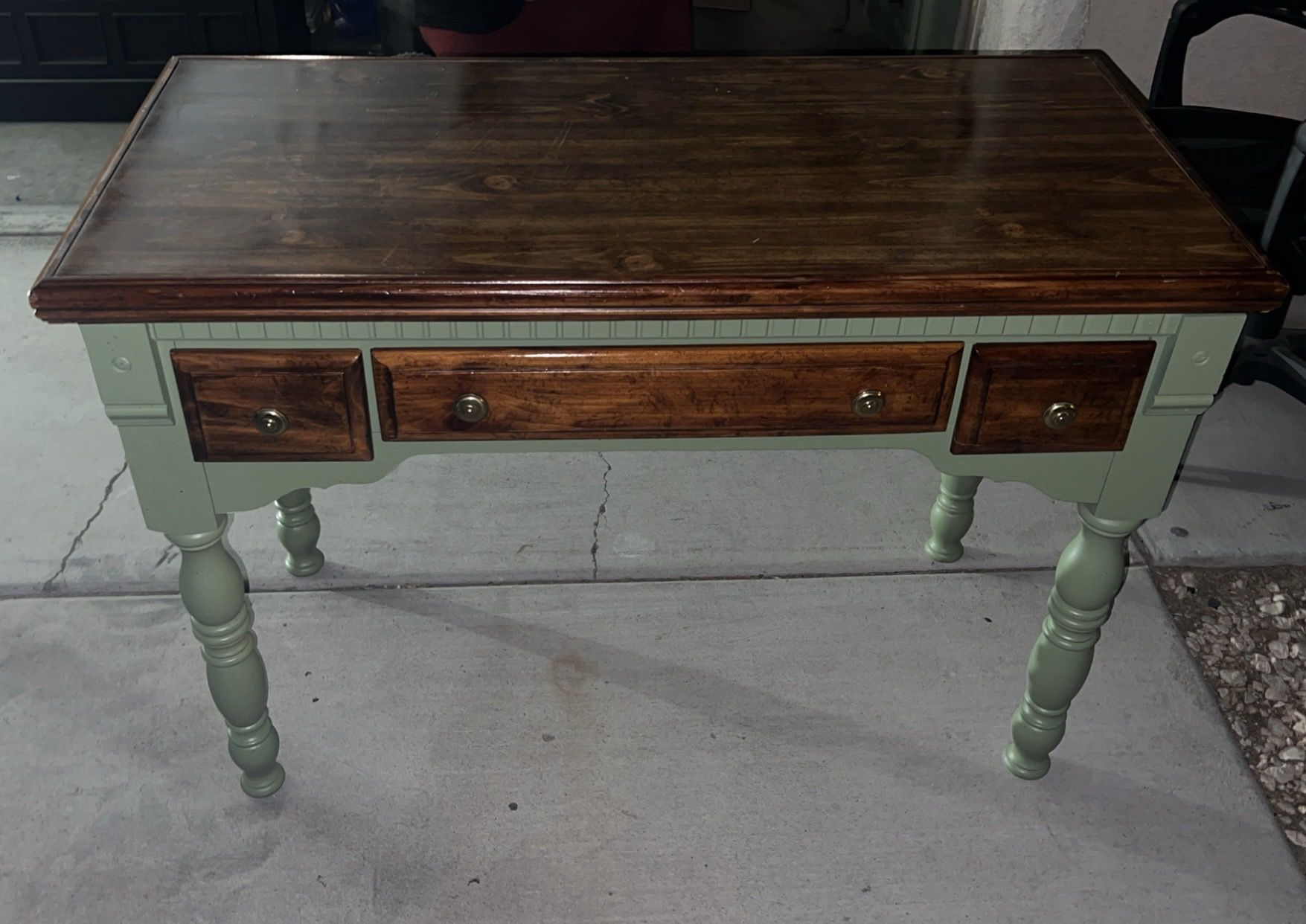 Rustic Farmhouse Desk / Vanity / Console Table