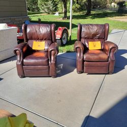 Used leather recliners for sale sale