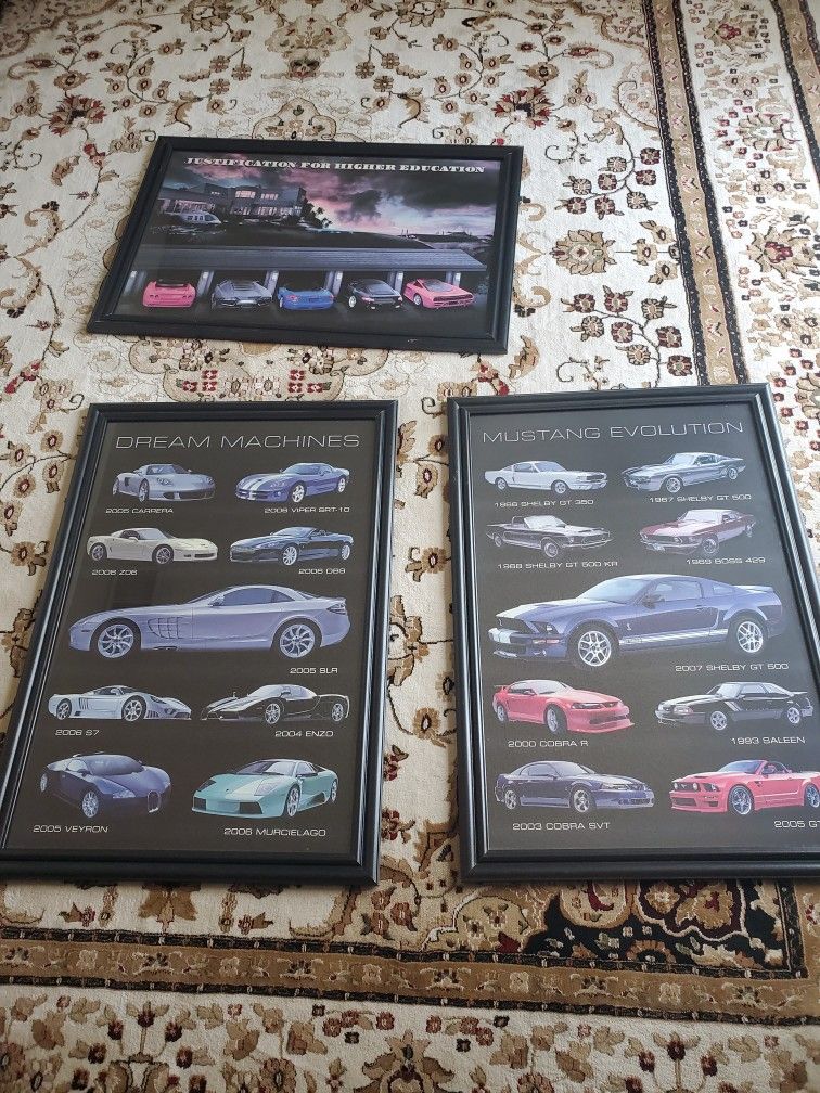 Car Posters Picture Frames