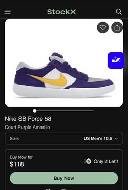 Nike Sb Force 58 Size 9