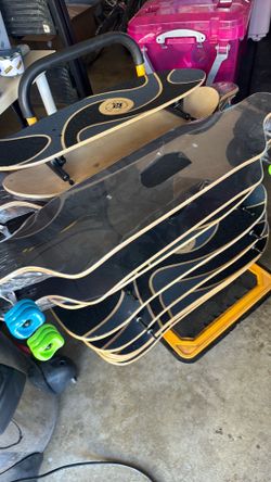 Skateboards, decks, trucks