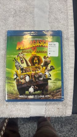 Brand-new Madagascar 2 Blu-ray DVD  Brand-new Madagascar two Blu-ray DVD