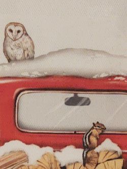 Mary Lake Thompson Christmas Apron NIP