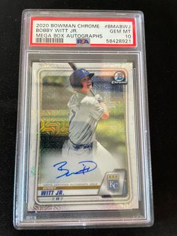 2020 bowman bobby witt jr rc auto